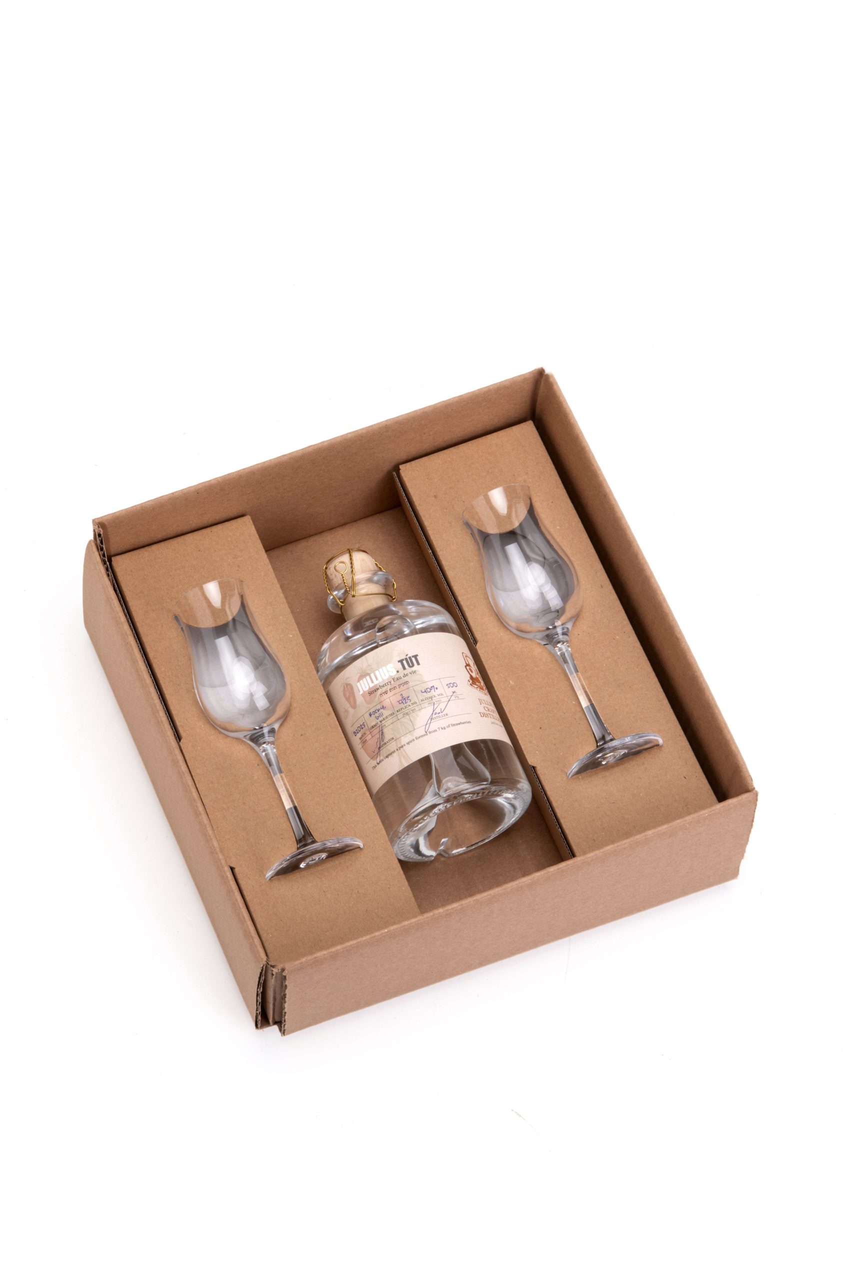 מארז או דה וי תות + 2 כוסות – תמונה 2